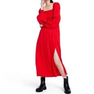 La Ligne Red Maxi Dress
